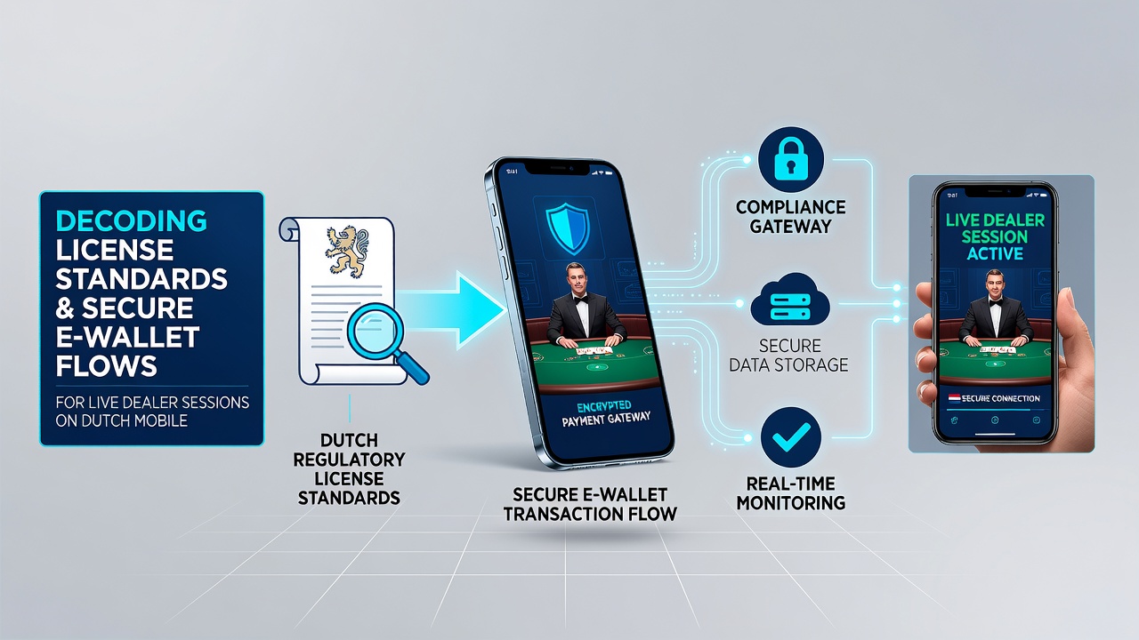 Analyse van beveiligde e-wallet verbindingen tijdens live dealer mobiele sessies