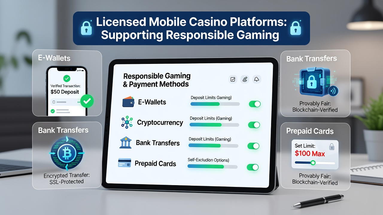 Overzicht van betaalmethoden die limieten en monitoring ondersteunen in mobiele casino apps