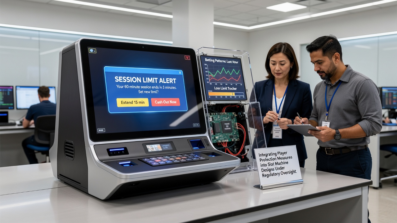 Regelgevende audit van slotmachine software met focus op spelerbescherming en compliance controles