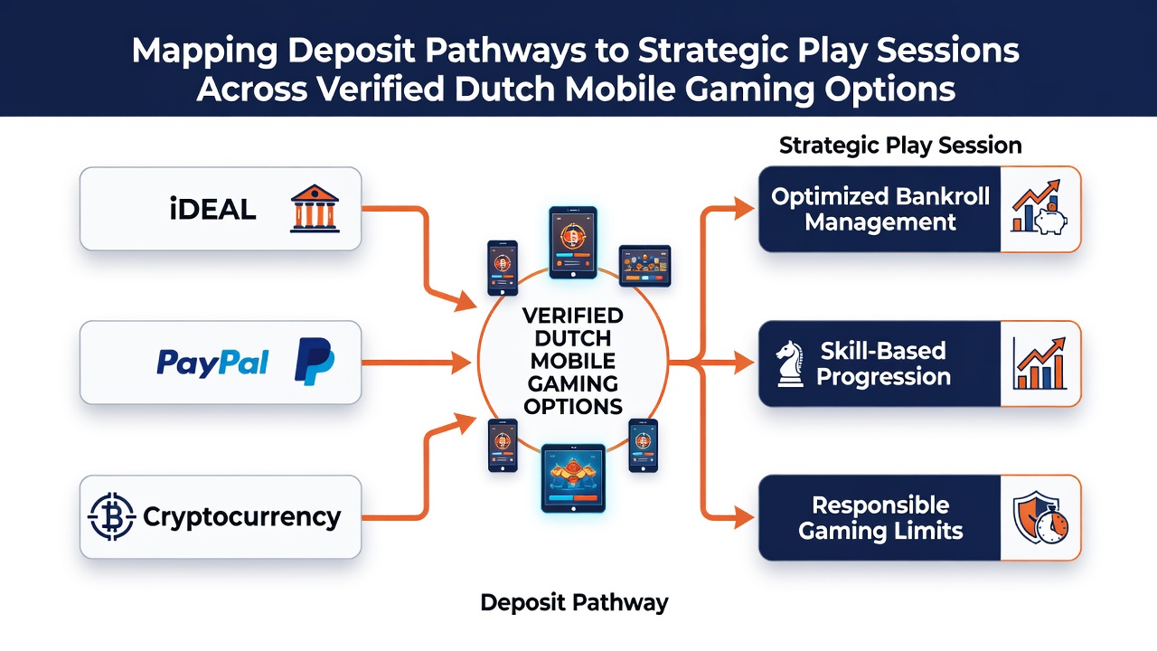 Strategische planning van speelsessies via verschillende betaalpaden op Nederlandse mobiele gokapps