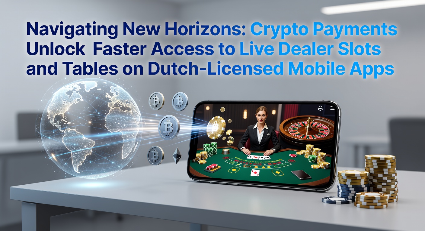 Smartphone met live dealer roulette en crypto wallet op een Nederlands casino app, symboliserend snelle betalingen en real-time gaming