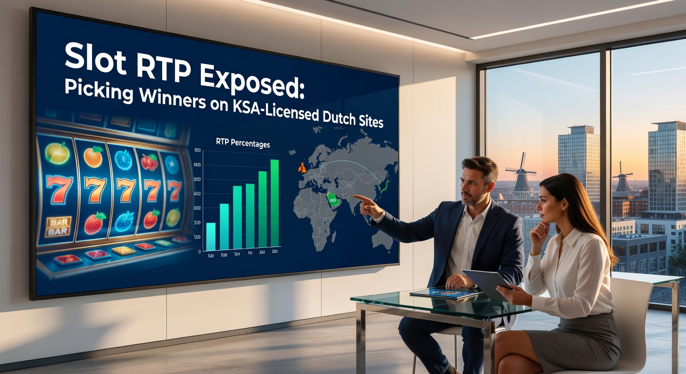 Grafiek met RTP-percentages van populaire slots op Nederlandse casino-sites, inclusief staafdiagrammen die hoge en lage returns tonen