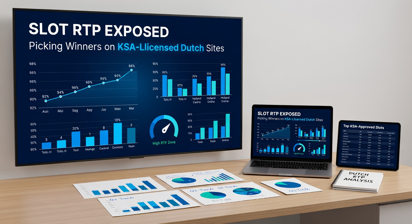 Schermafbeelding van een KSA-licentie casino lobby met slots gesorteerd op RTP, highlightend high-return games zoals Mega Joker en Blood Suckers