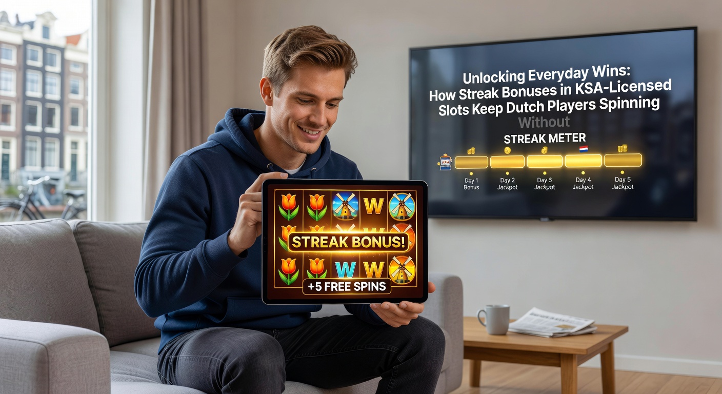 Grafiek met streak bonus progressie in een KSA-slot, toonhoogte multipliers en free spins accumulatie voor Nederlandse spelers
